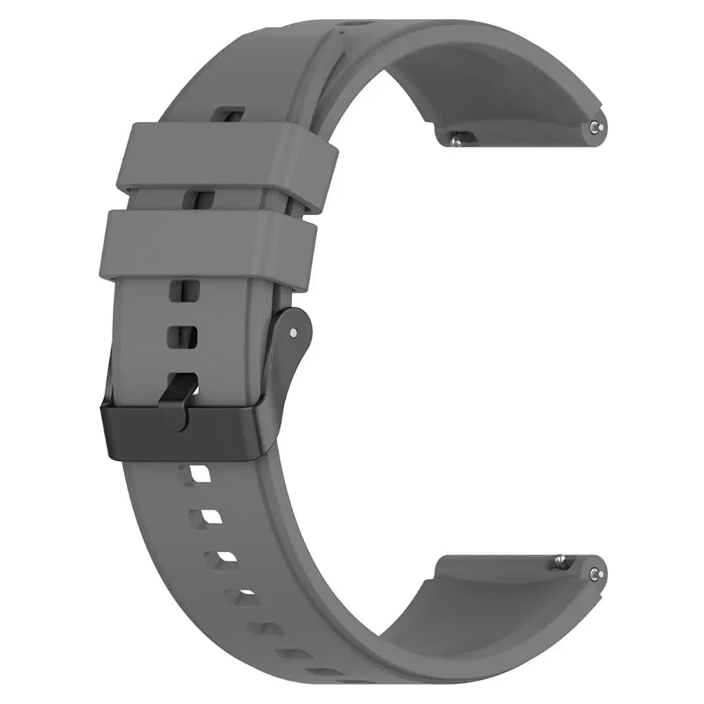 22mm 20mm Silicone Strap For Garmin Vivoactive 6 5 4 Venu 2 3 SQ 2 Sport Band For Garmin Forerunner 970 570 965 745 255 245 645