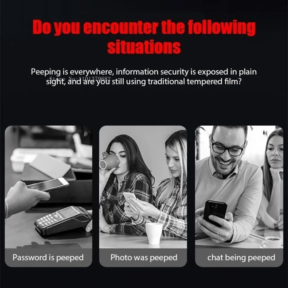 2Pcs Anti-Spy Hydrogel Film For iPhone 16 15 14 13 12 11 Pro Max Mini Plus SE 2020 X XS XR Privacy Full Cover Screen Protector