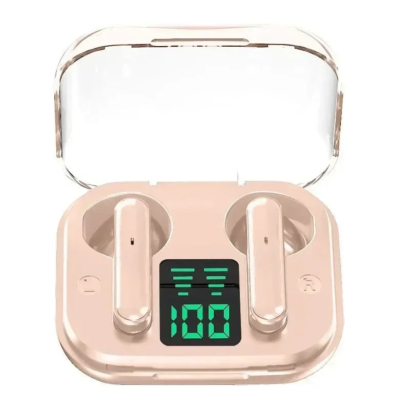 TWS Earpuds Wireless Bluetooth 5.3 Sport Gaming Headsets Noise Reduction Earbuds Mic Headphones with LED Display Earphones