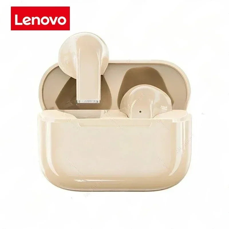 Lenovo Headphones Extended Battery Life for Sports Bluetooth Earbuds Wireless Earphones Long-Lasting with Noise Cancellation