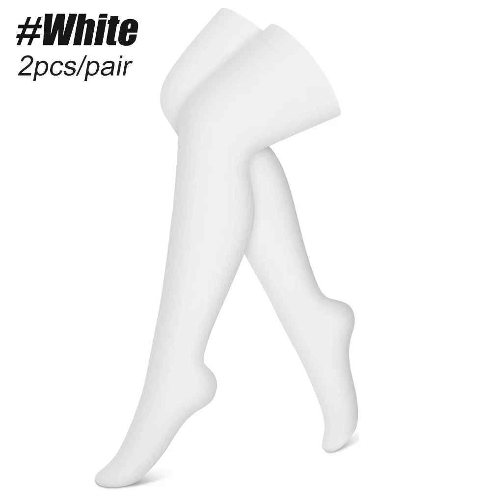 1Pair Compression Stocking for Women Men,20-30mmHg Thigh High Compression Socks - Best Support for Nursing Sports Varicose Veins