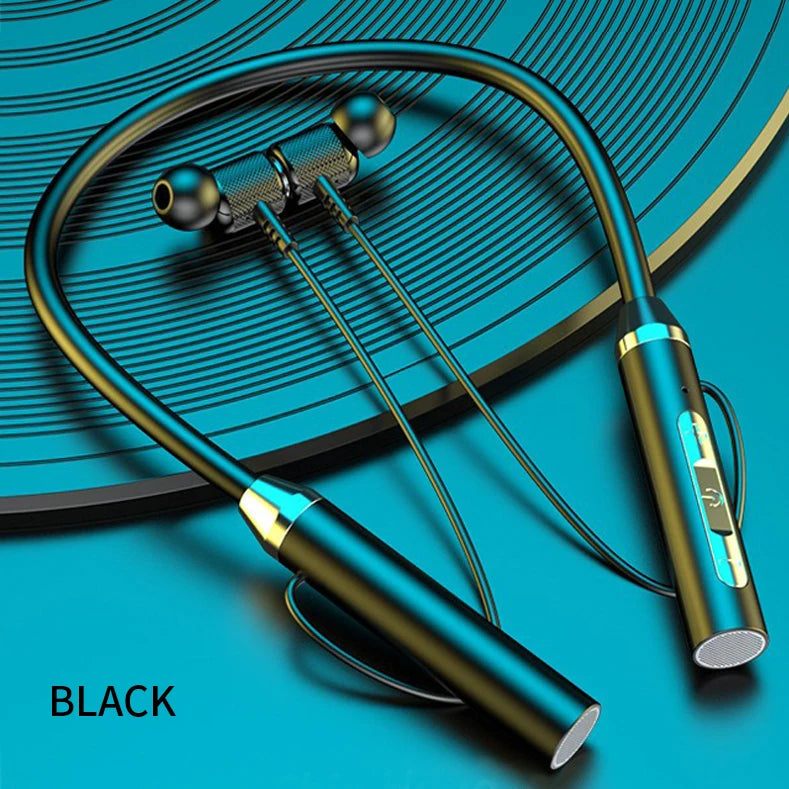 Wireless Bluetooth Earphones Bluetooth 5.0 TWS Neckband Sports Running Headset IPX7 Waterproof Earbuds Noise Reduction Headphone