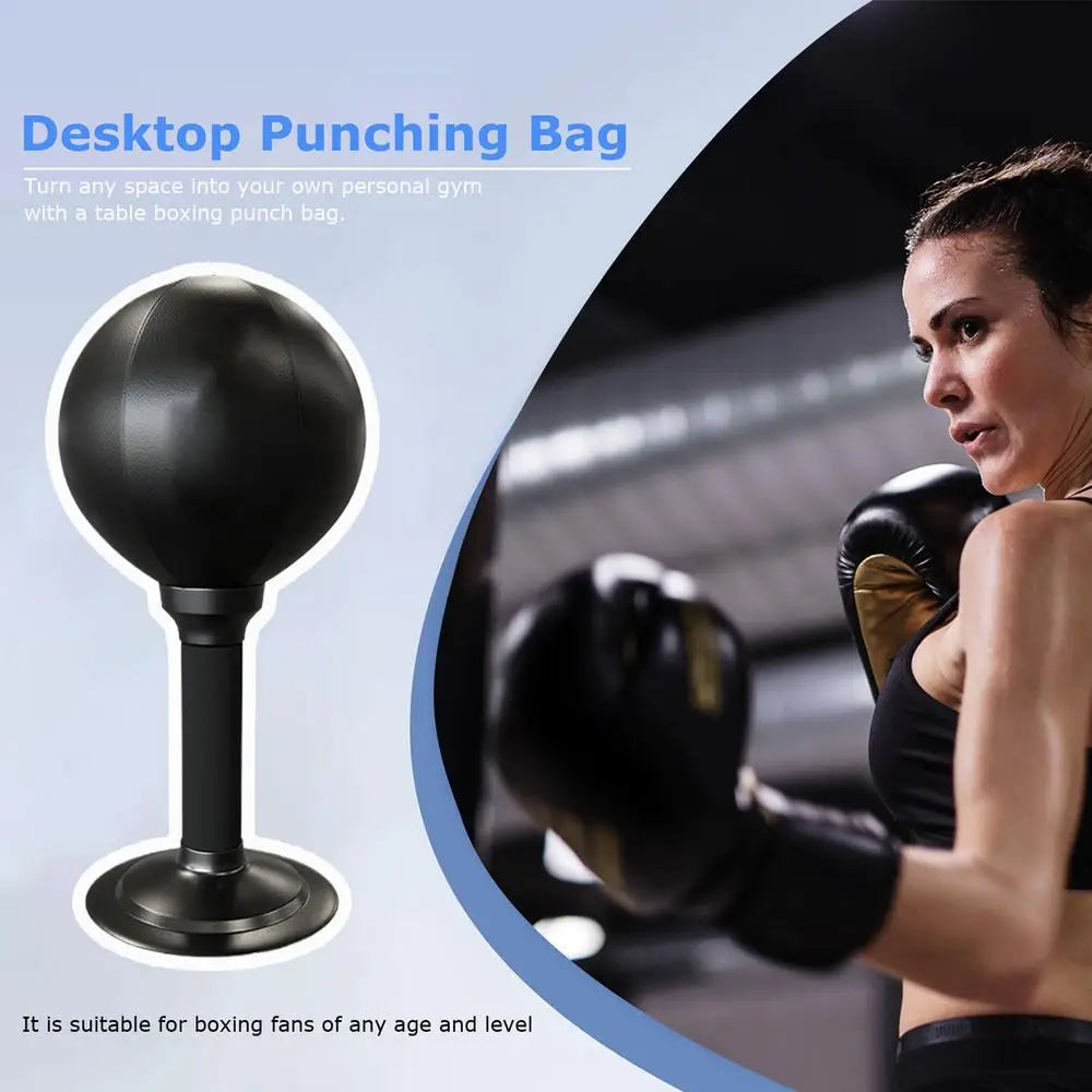 Punching Bag Desktop Punching Bag Stress Buster With Suction Cup Desk Table Boxing Punch Ball for Kids/Adult Reduce Tension Toys