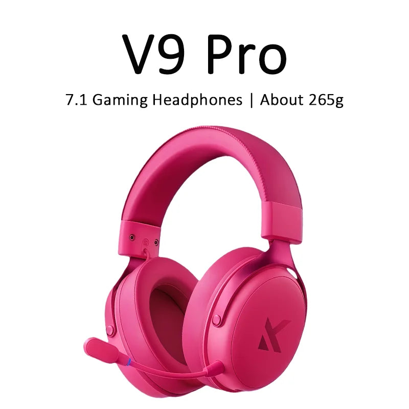 MCHOSE V9 Pro 7.1 Esports Headphones Head Mounted Four Mode Gaming Bluetooth C-Media Processor Computer with Microphone 2000mAh