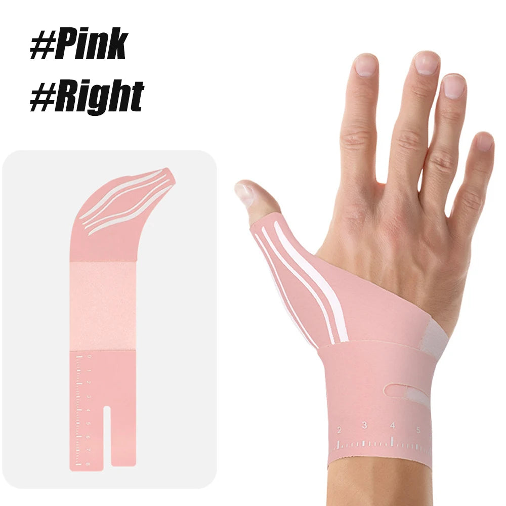 1PCS 2-in-1 Ultra-Thin Thumb & Wrist Brace - Adjustable Compression for Carpal Tunnel, Trigger Thumb, Tendonitis & Ulnar Support