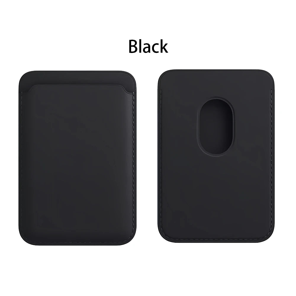 Leather Wallet Case Holder For Magsafe iPhone 16 Pro Max Magnetic Wallet Leather Compatible For iPhone 15 14 13 12 Accessories