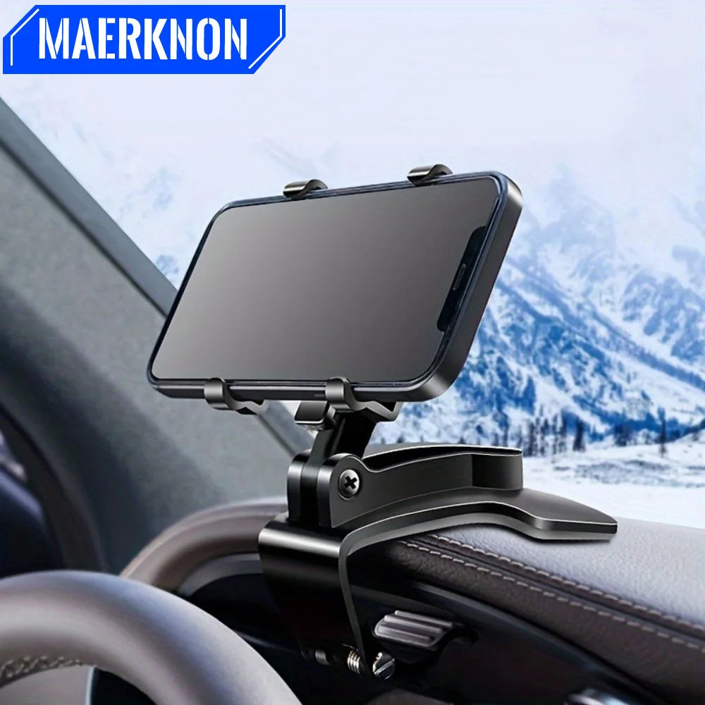 Universal Car Dashboard Phone Holder 360° Rotation Smartphone Car Stand For iPhone Samsung Xiaomi Portable GPS Navigation Holder