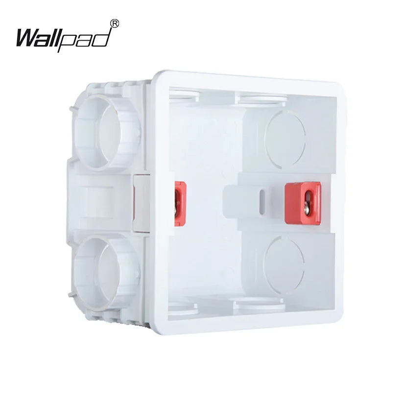 EU Korea Russian Wall Socket White Tempered Glass Frame RJ45 CAT6 TV Outlet Single Double Triple 86x86mm Box Requried Wallpad