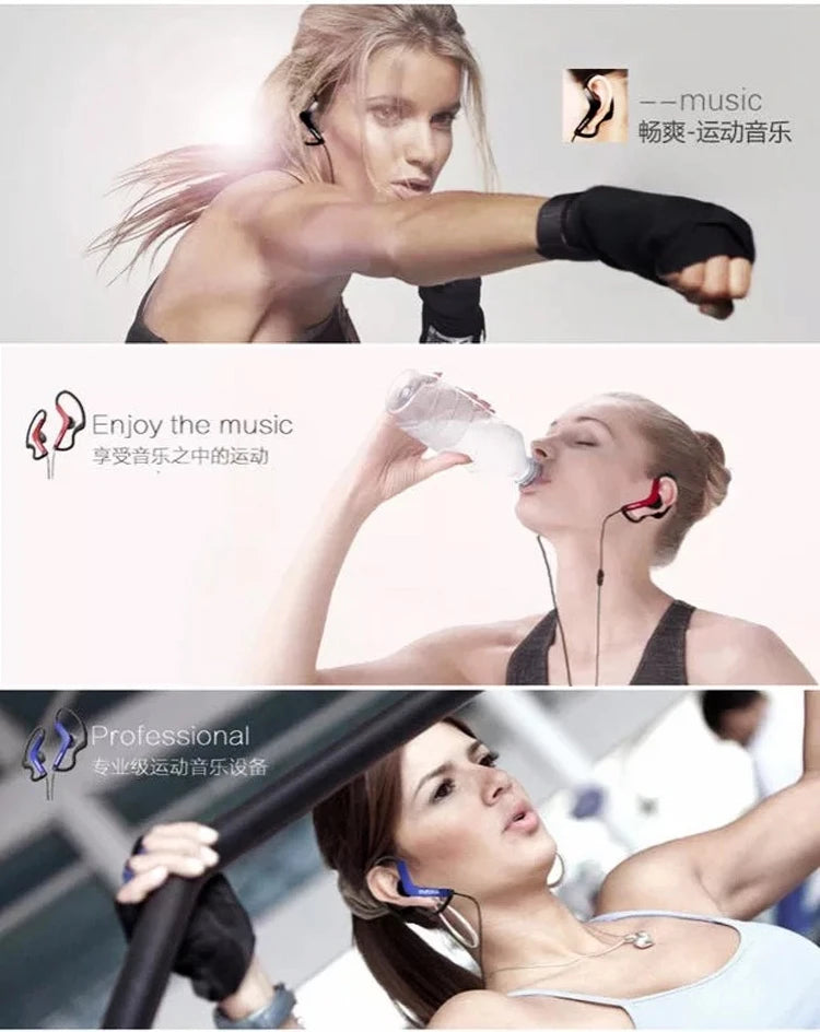 Ear Hook 13MM Sport Running Bass Headphones Ears Painless Earphone Control HiFi for iPhone /Xiaomi IOS Android Smart Phones
