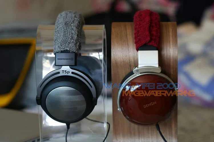 Pure Wool Headband Cushion For Denon AH D2000 D5000 D7000 D7100 D7200 Headphones Headsets Hand-oven