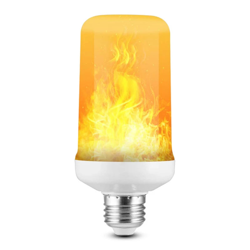 E27 E14 B22 LED Dynamic Flame Effect Fire Light Bulb Creative Flickering Emulation 110V 220V Corn lamps for home decorative