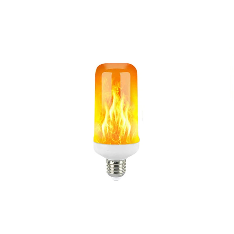 E27 E14 B22 LED Dynamic Flame Effect Fire Light Bulb Creative Flickering Emulation 110V 220V Corn lamps for home decorative