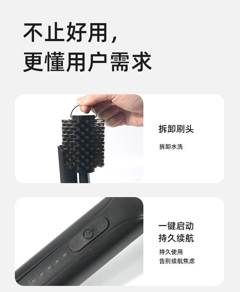 Cross-Border New Model Foldable Second-Generation Electric Barbecue Brush Heavy Grease Cleaning Tool Barbecue Grill Cleaning Tool
