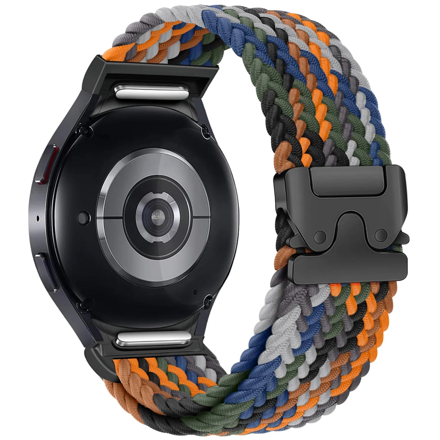 Straps For Galaxy Watch 4 classic/5 Pro/6 classic/7/FE 44mm 40mm 45 43 47 Parachute Braided Bracelet correa Galaxy watch 7 Band
