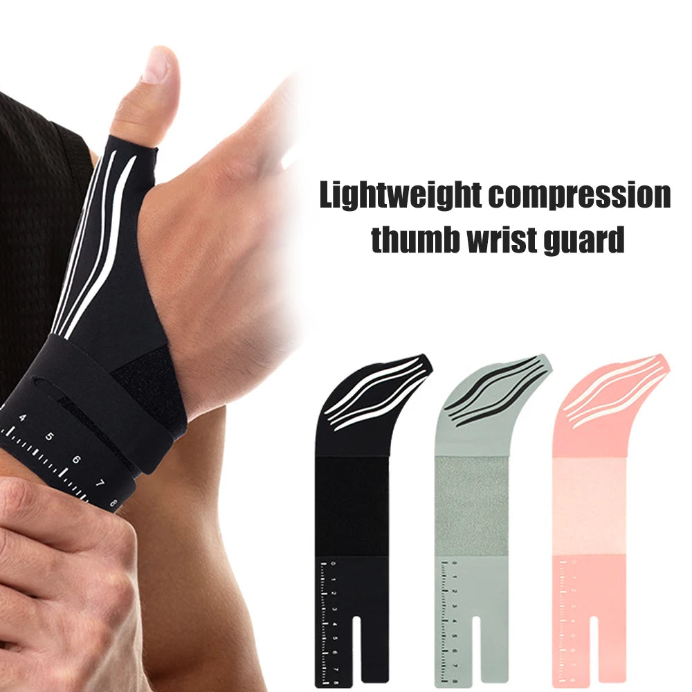 1PCS 2-in-1 Ultra-Thin Thumb & Wrist Brace - Adjustable Compression for Carpal Tunnel, Trigger Thumb, Tendonitis & Ulnar Support