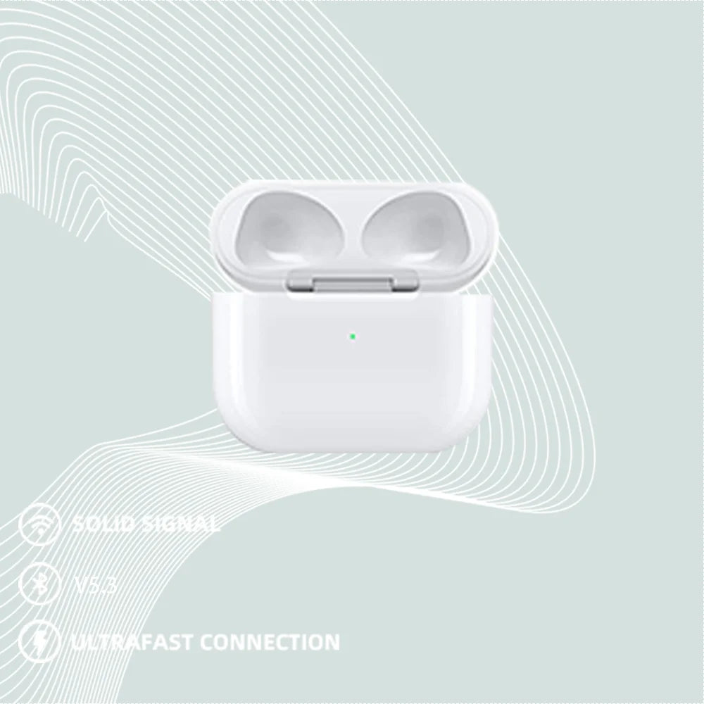 PRO 3 wireless Bluetooth earphones with heart rate monitoring, ANC noise cancelling microphone earbuds, stereo audio compatible