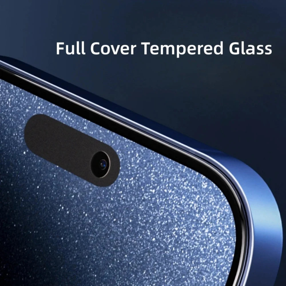 NNBILI 5PCS Anti-peep Screen Protector For iPhone 16 Pro Max 15Pro 14 Plus13 Anti Scratch Privacy Tempered Glass For iPhone 16e