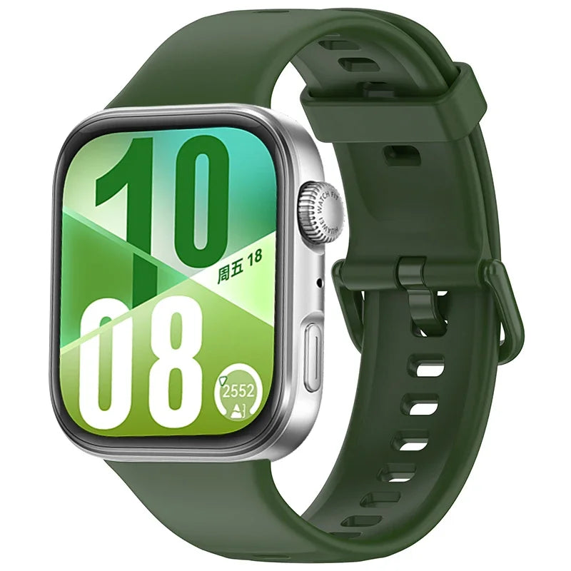 Sport watchband For Huawei Watch FIT4 pro Strap smartwatch Silicone correa Huawei Watch fit 3 fit4 Band Official 1:1 Accessories