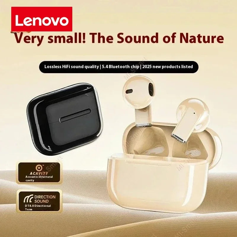 Lenovo Headphones Extended Battery Life for Sports Bluetooth Earbuds Wireless Earphones Long-Lasting with Noise Cancellation