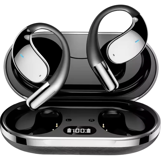 Bluetooth 5.4 Earphones AI Real Time Translation Headphones Support 144 Language Ear-hook Headsets HiFi Noise Reduction Earbuds