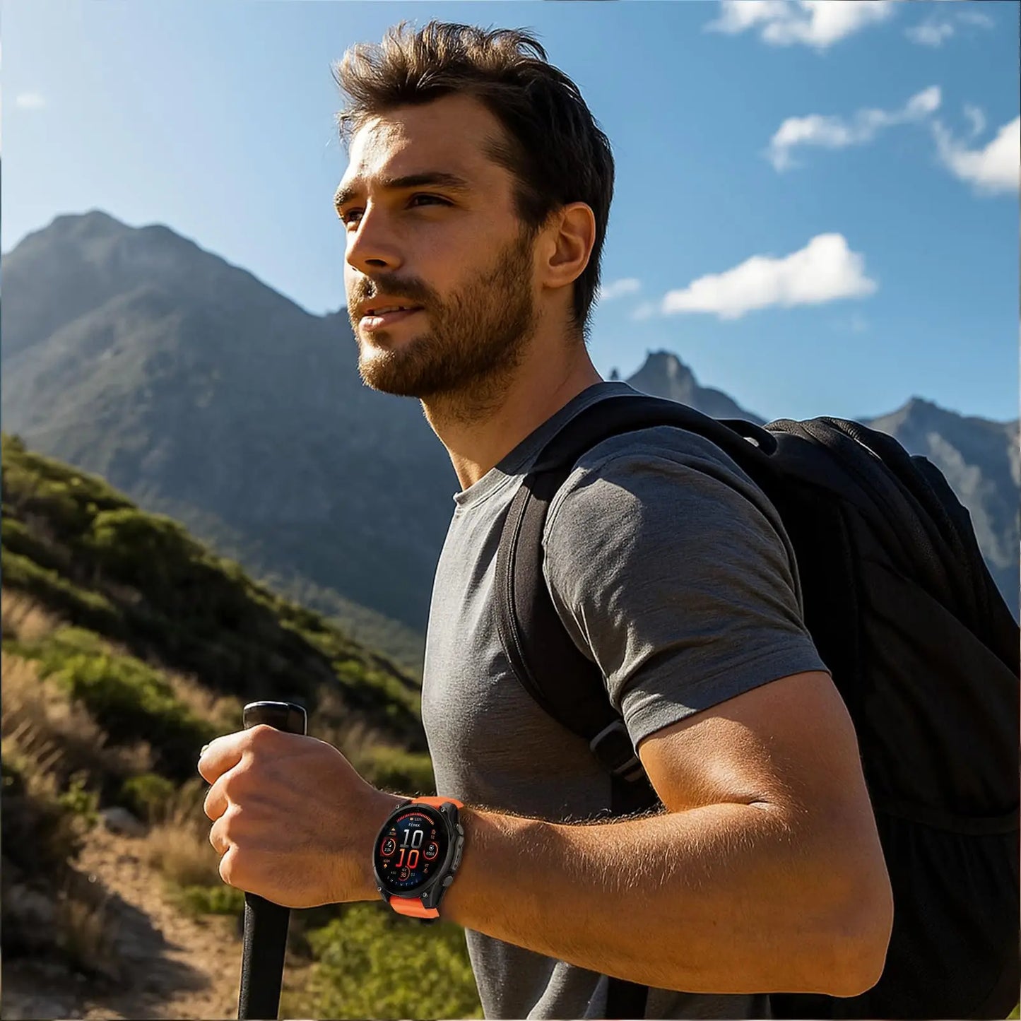 26mm 22mm Quick Fit Strap for Garmin Fenix 8 7X 7 Pro Fenix 6X 6 5X 5Plus Tactix 7 silicone belt bracelet Fenix 8 51mm 47mm band