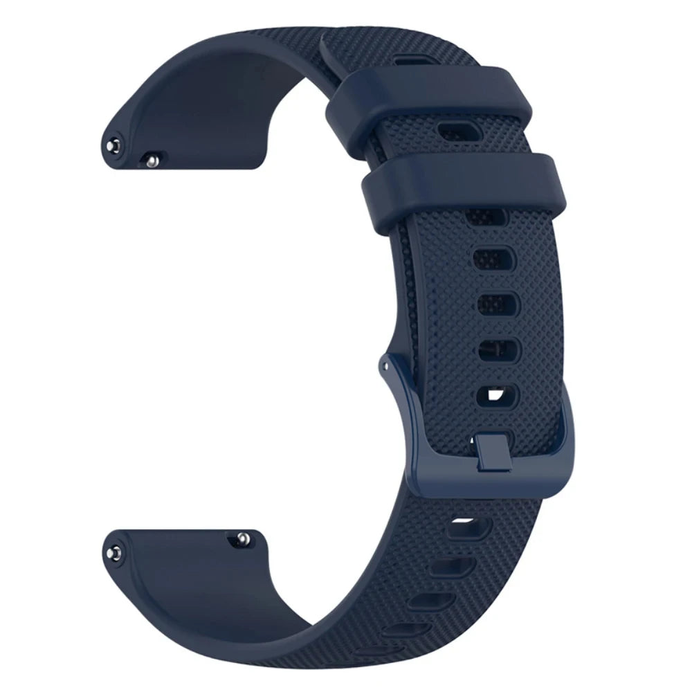 Sport 20 22mm Silicone Strap For Garmin Venu 4 45mm/Forerunner 165 265 570 Bands For Garmin Vivoactive 6 5 4/Venu 3 Sq2 Bracelet