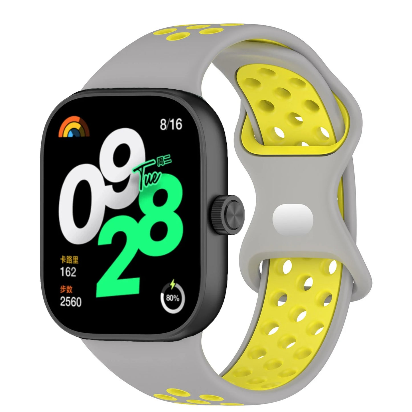 Sports Silicone Strap for Redmi Watch 5/4 Smartwatch Comfortable Breathable Wristband for Xiaomi Band 9/8 Pro Accessories Correa