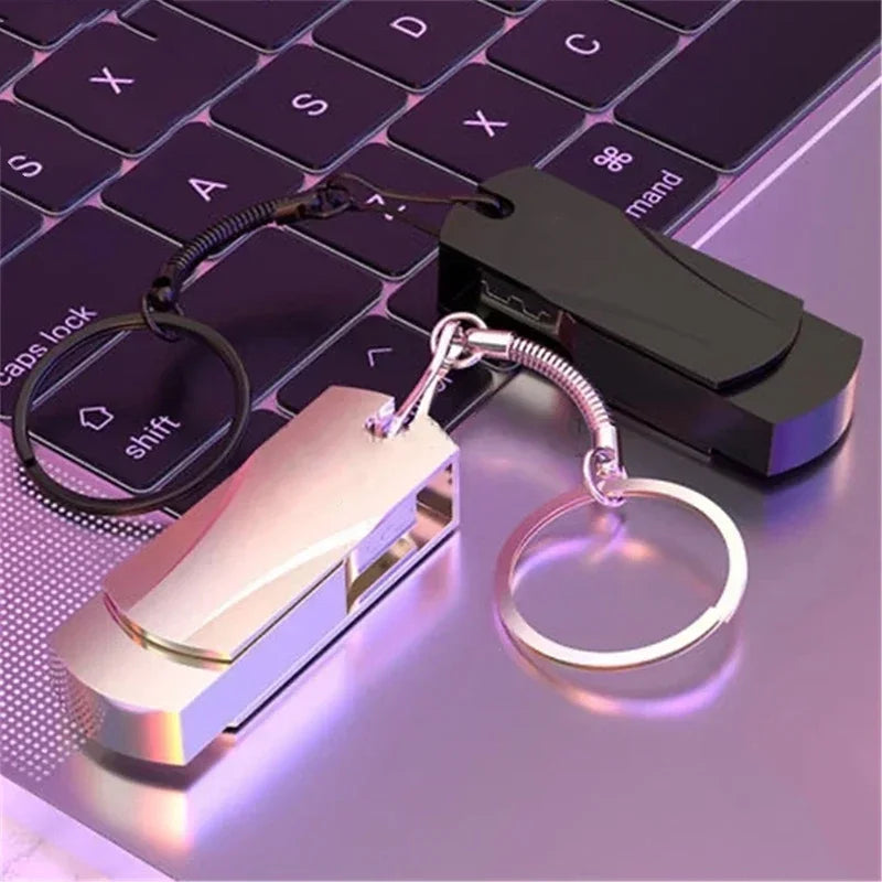16TB USB Flash Drive Ultra-large Capacity Waterproof USB 3.2 High-speed Transfer Metal U Disk 8TB 4GB USB Memory Drive