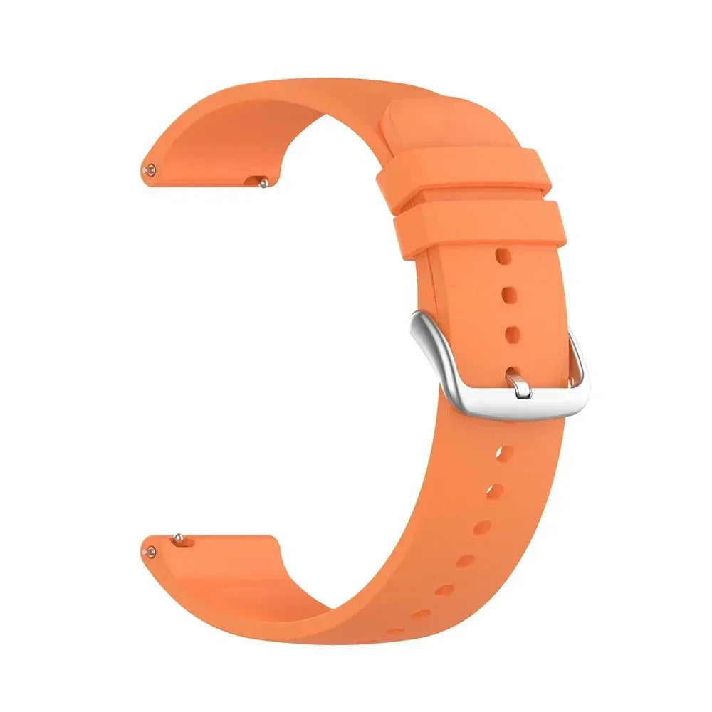 Sport 20 22mm Silicone Strap For Garmin Venu 4 45mm/Forerunner 165 265 570 Bands For Garmin Vivoactive 6 5 4/Venu 3 Sq2 Bracelet