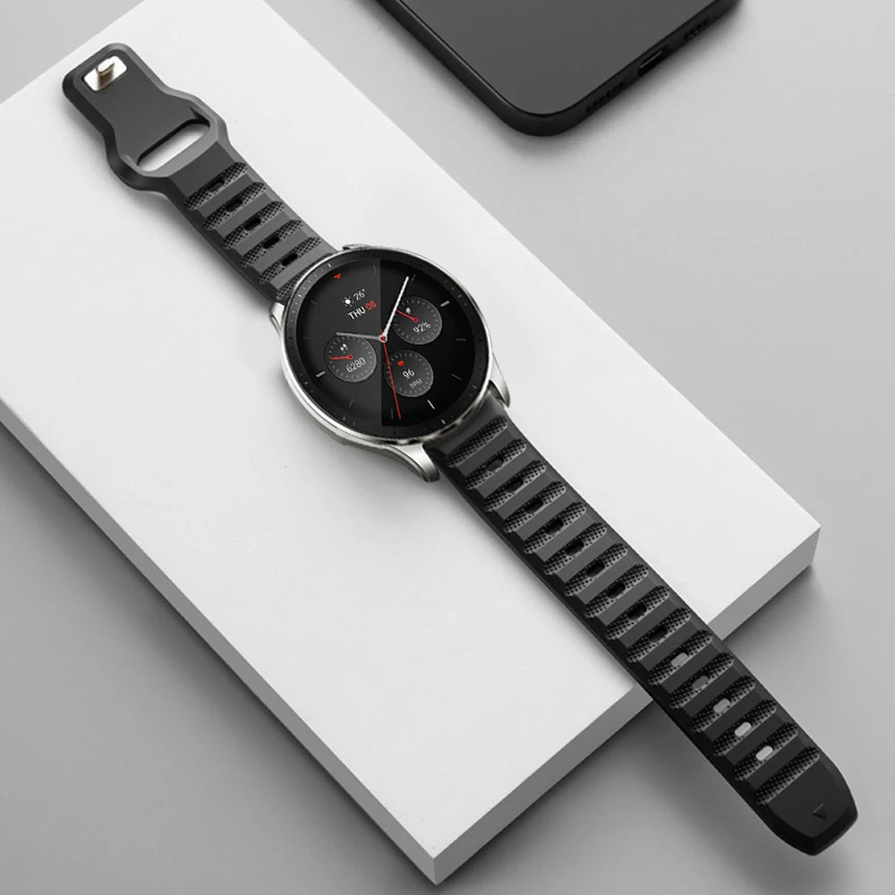 Sport Strap Silicone 22mm 20mm Watch Band For TicWatch Pro 3 Ultra E3 E2 S2 Pro X GTW 2021 Smartwatch Bracelets Women Men Correa
