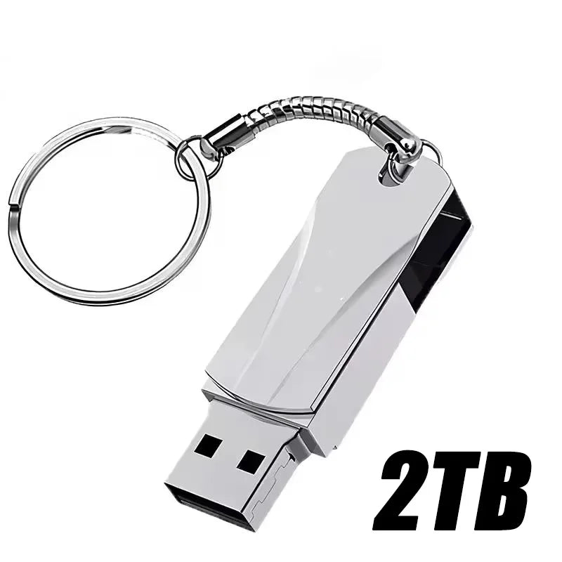 16TB USB Flash Drive Ultra-large Capacity Waterproof USB 3.2 High-speed Transfer Metal U Disk 8TB 4GB USB Memory Drive