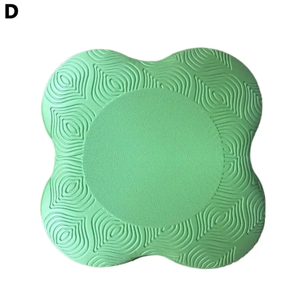 Portable Yoga Kneeling Cushion Thickened Flat Support Mat Knee Pad Portable Elbow Pad Yoga Mat Sports Fitness Pad