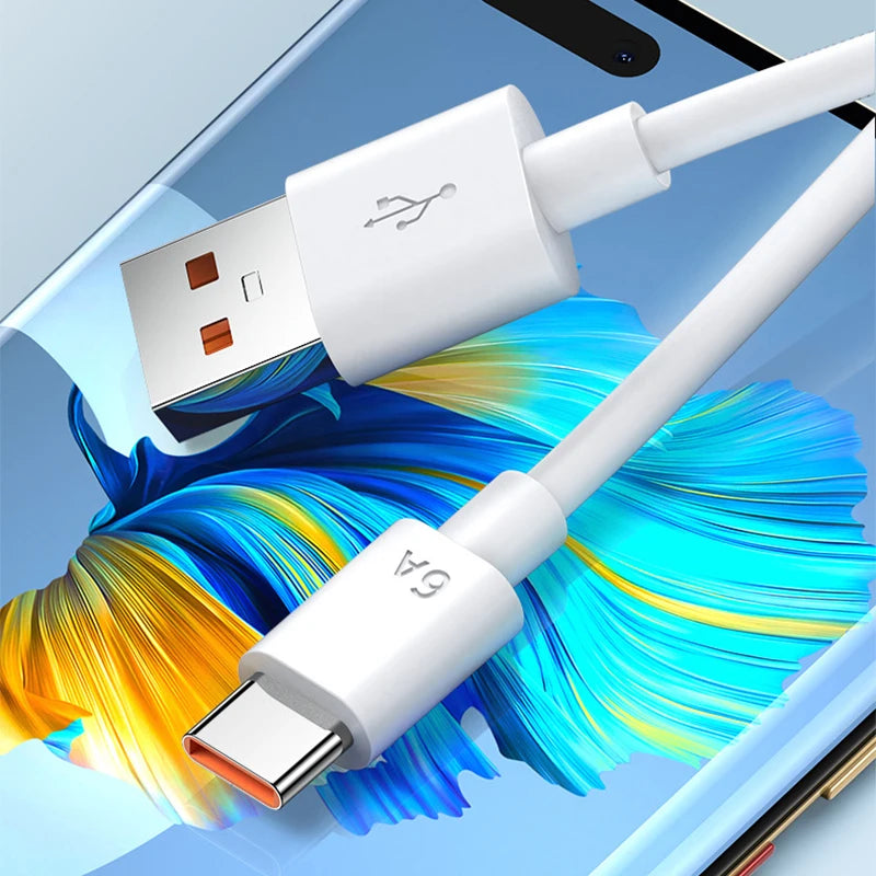 NNBILI 3PCS 100W 6A Super Fast Charger Cable Fast USB Type C Charging Data Cord Quick Charger Cable USB C charger fast charging