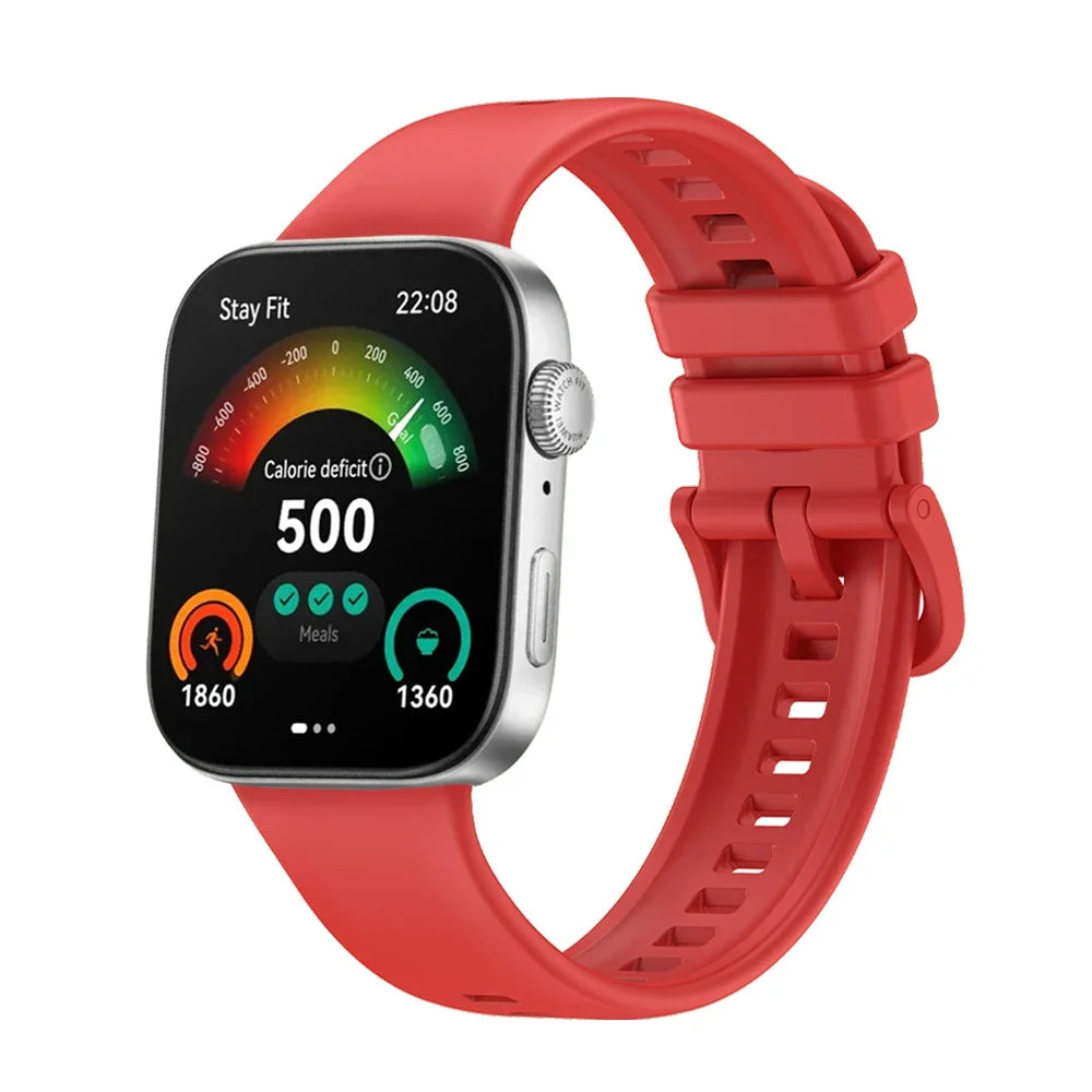 Original Silicone Strap for Huawei Watch Fit 5/5Pro 4/4Pro Wristband Sport Bracelet Wrist Band For Huawei Fit3 Belt Accessorieo