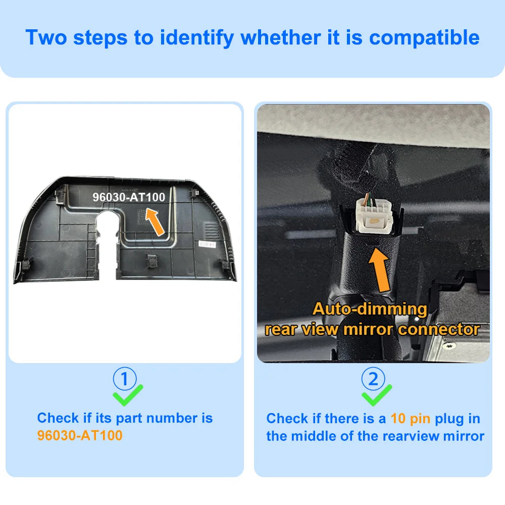 FITCAMX 4K Dashcam for Kia Niro & Niro EV 2017-2024, WIFI APP Connected Car Camera Driving Recorder for Kia Sorento 2021-2025