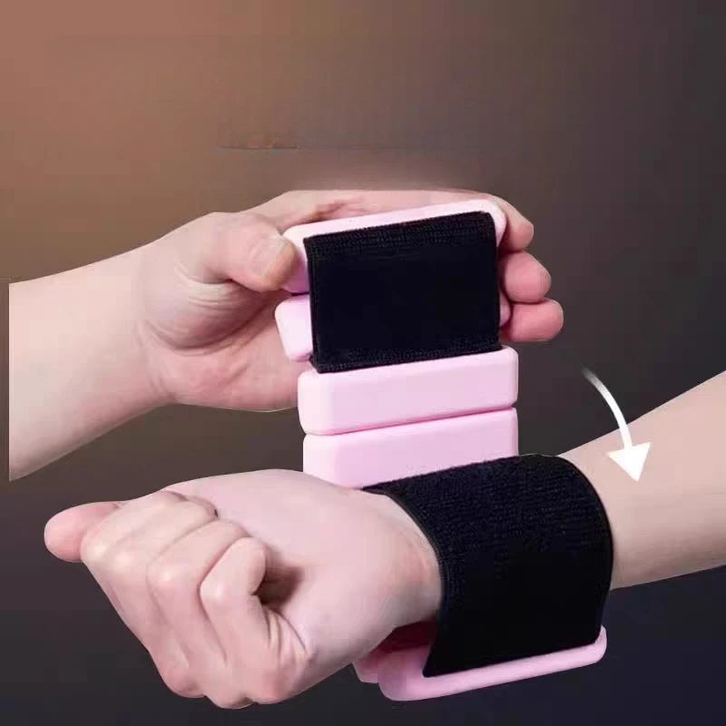 Adjustable Weighted Bracelet Silicone Material 225g 450g Weight Bearing Fitness Running Gym Training Yoga Workout for Men Women