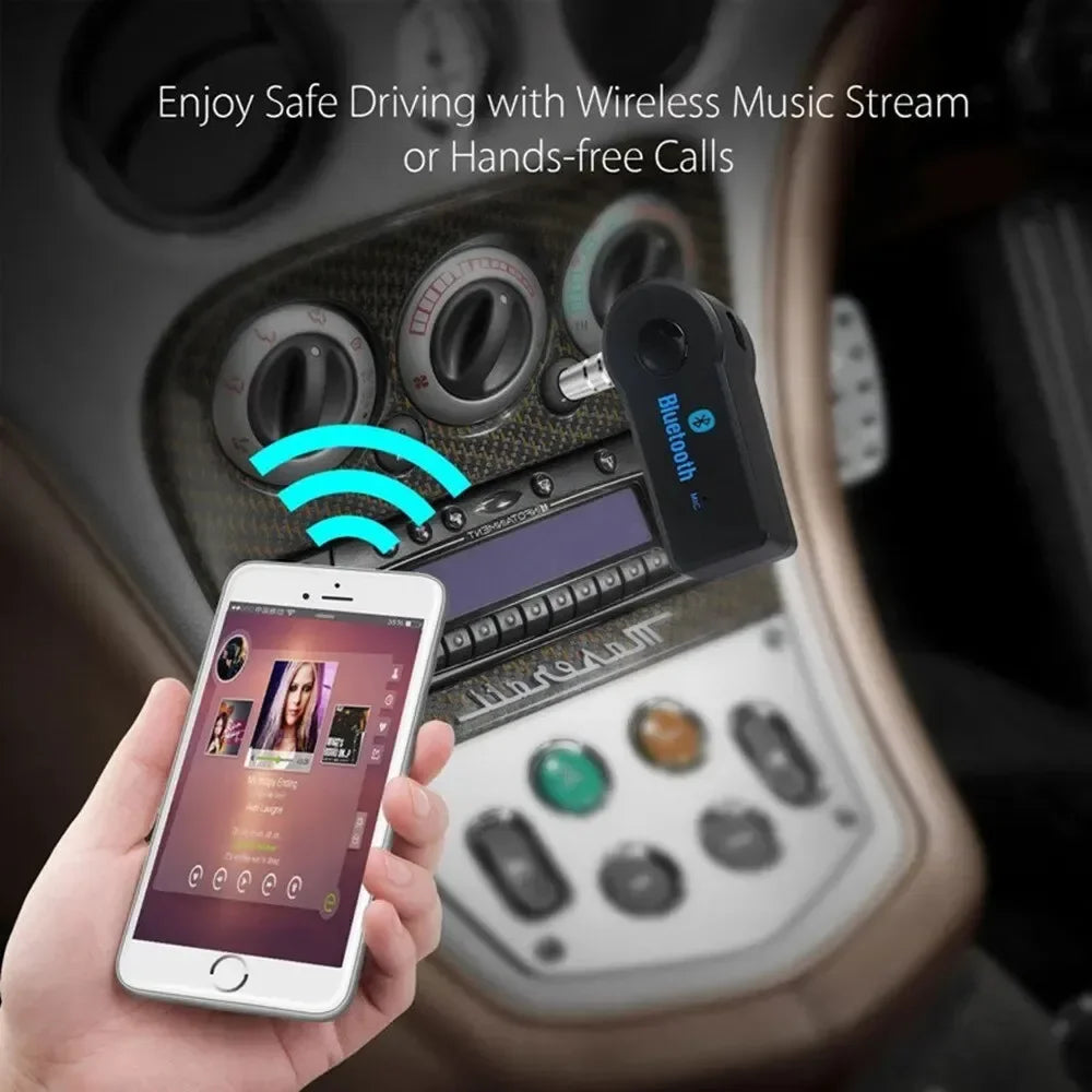 Wireless Bluetooth 5.0 Receiver Adapter 3.5mm Jack For Car Music Audio Converter Aux A2dp Headphone Receiver Handsfree Speaker