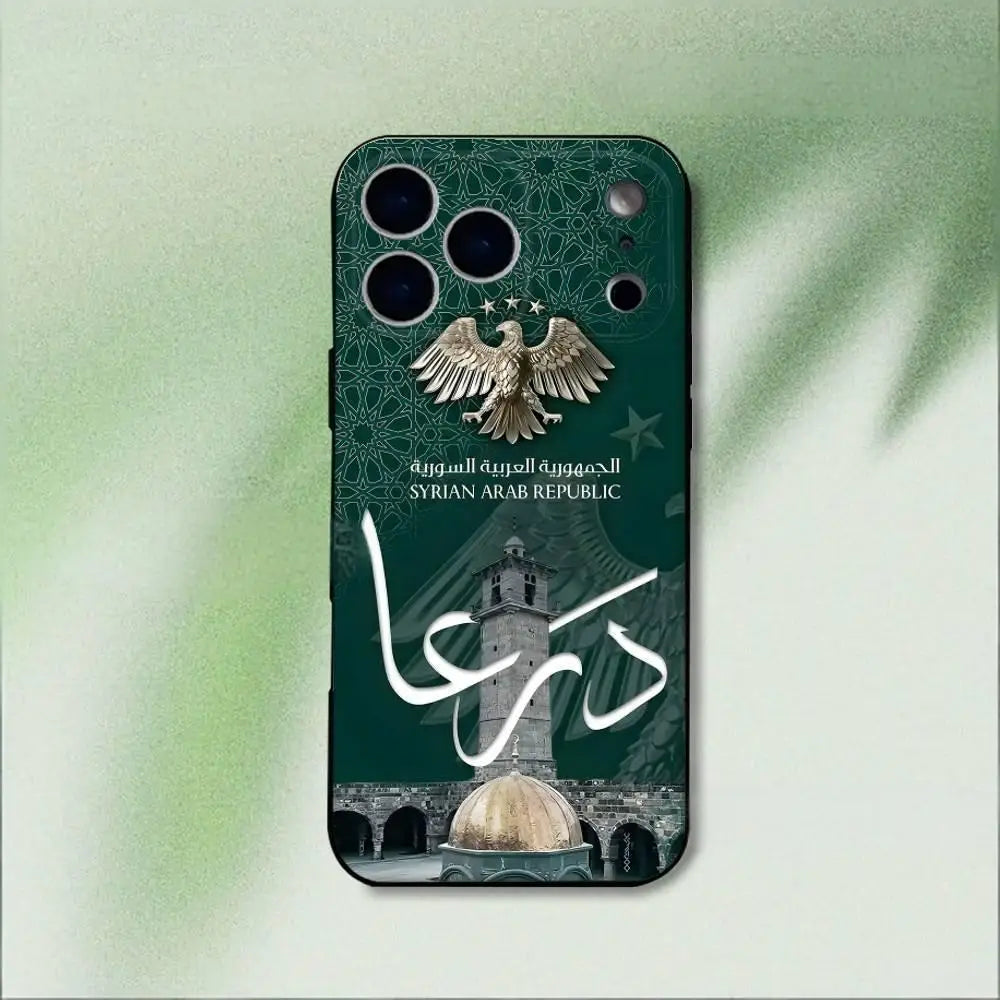 Syrian Arab Republic Syria Phone Case For iPhone 17 16 15 11 12 14 13 Pro Max Mini XS XR 7 Plus 16E Air Shockproof Soft Cover