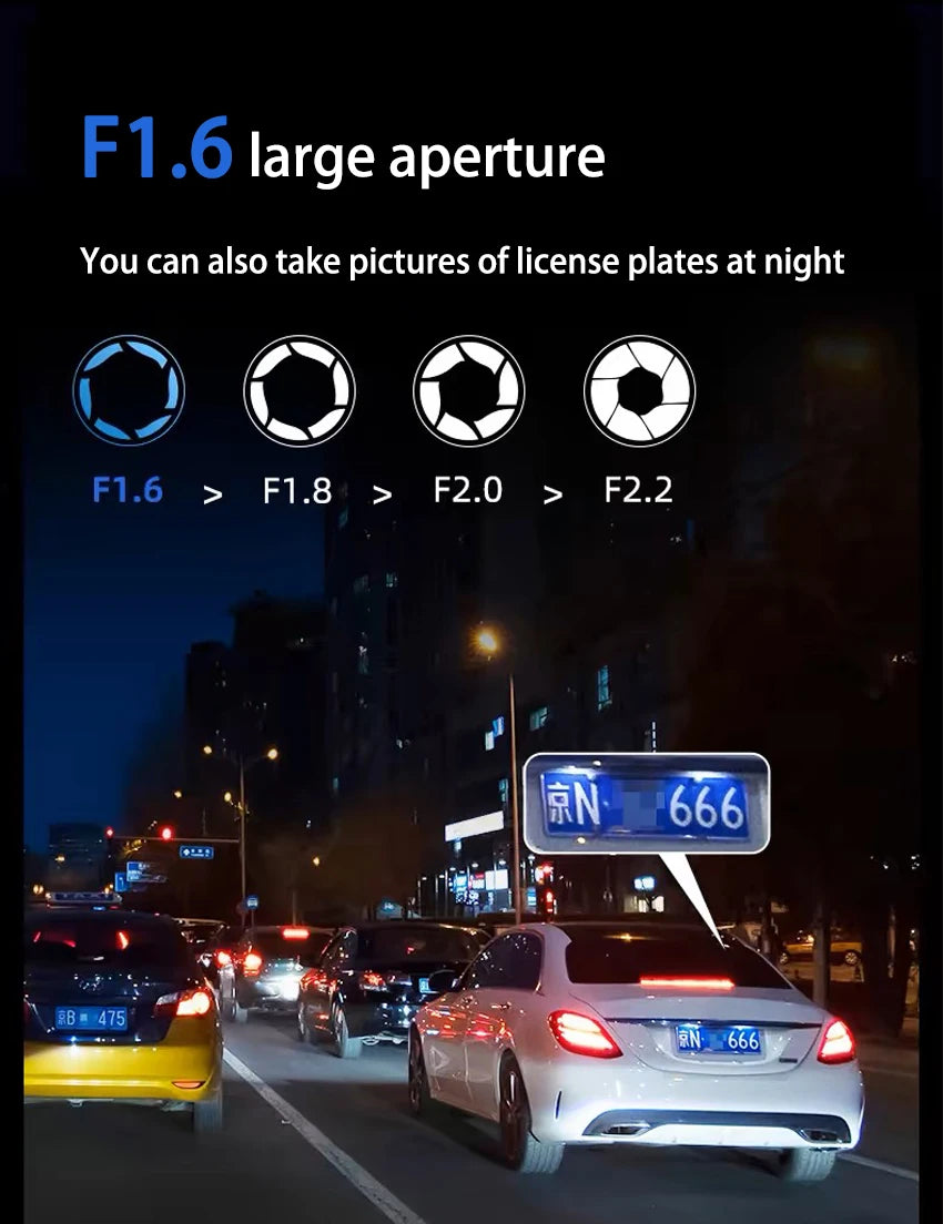 4K Dashcam For Renault Clio 4/Mégane 3/Twingo/Laguna 3, for Benz Smart W453 2014~2020 2021 2022 Fortwo Forfour, OEM Car Camera