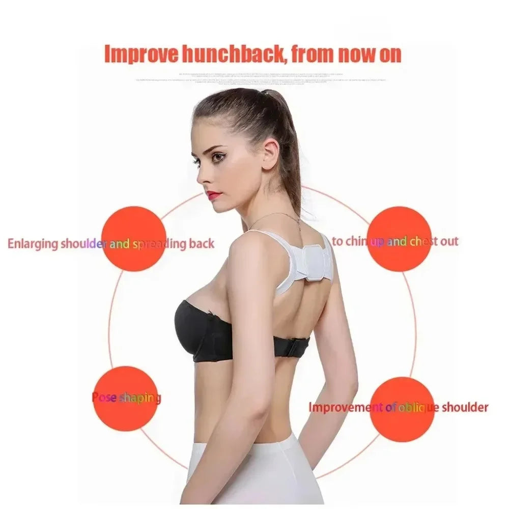 Adjustable Posture Corrector Invisible Rectify Camelback Back Support Men Women Health Care Bad Posture Corrector.Labubo.