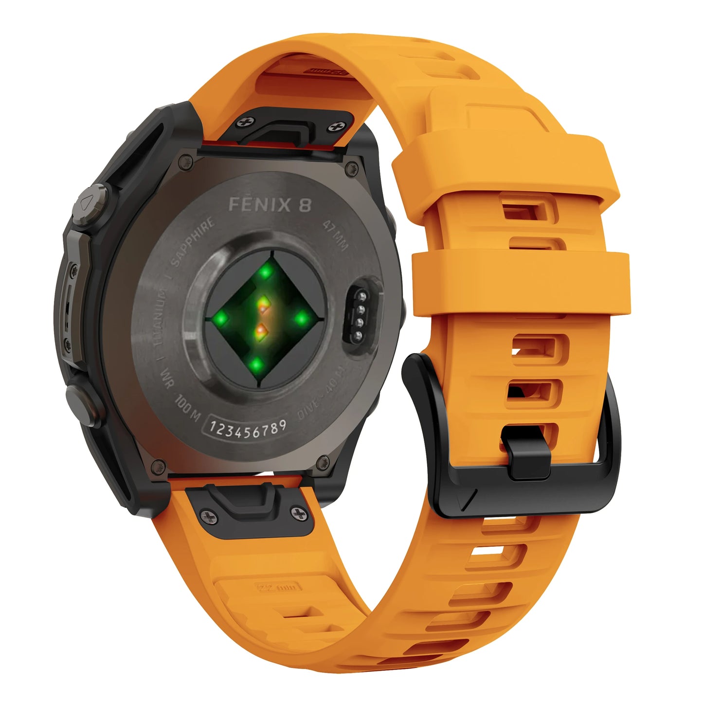 New 20/22/26mm sport Band for Garmin Fenix 8 7X 7 7Pro 7S 6X 6 6S 5X 5S Plus Enduro 2 Forerunner 955 Silicone Quick Fit Strap