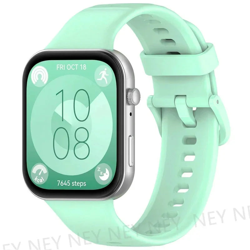 Watchband for huawei watch Fit4-4pro-fit 3 strap sport official-website 1:1 silicone bracelet for correa huawei fit3 Accesorios