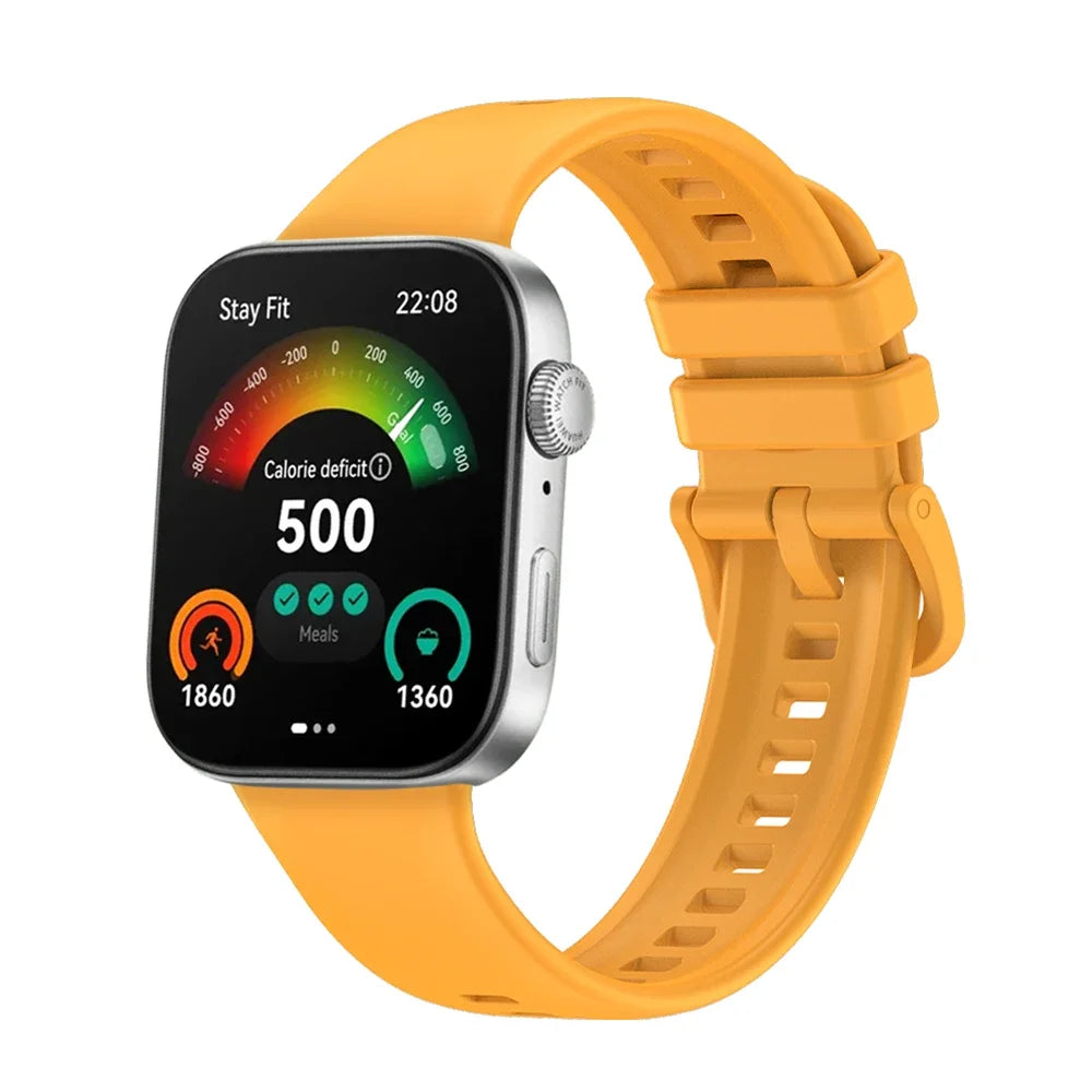 Original Silicone Strap for Huawei Watch Fit 5/5Pro 4/4Pro Wristband Sport Bracelet Wrist Band For Huawei Fit3 Belt Accessorieo