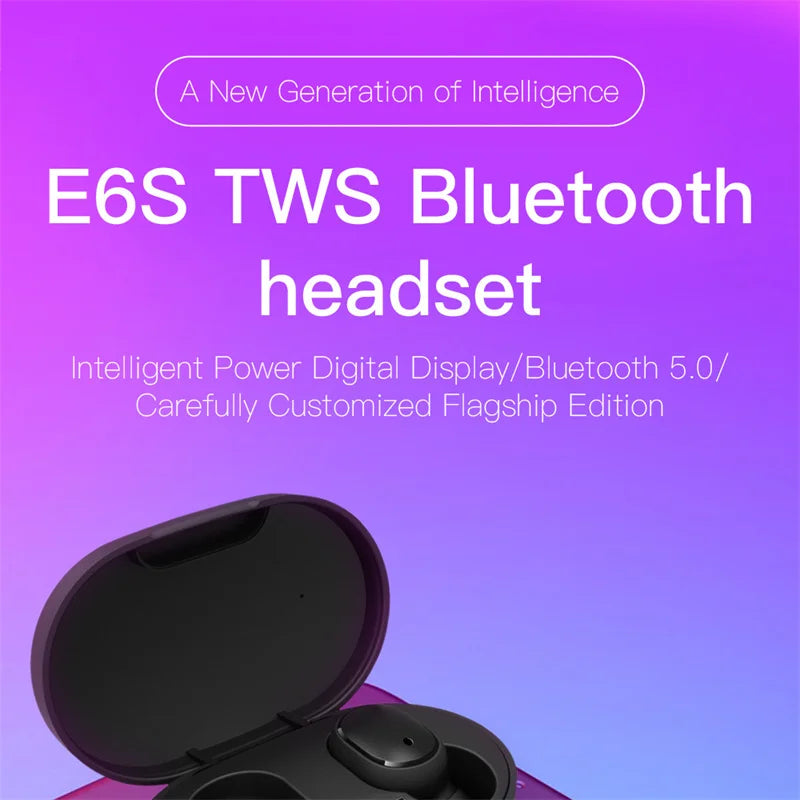 Digital Display Wireless Bluetooth Earphone Sports Running Stereo Bluetooth Earbuds For iPhone Xiaomi Huawei Samsung Headphones