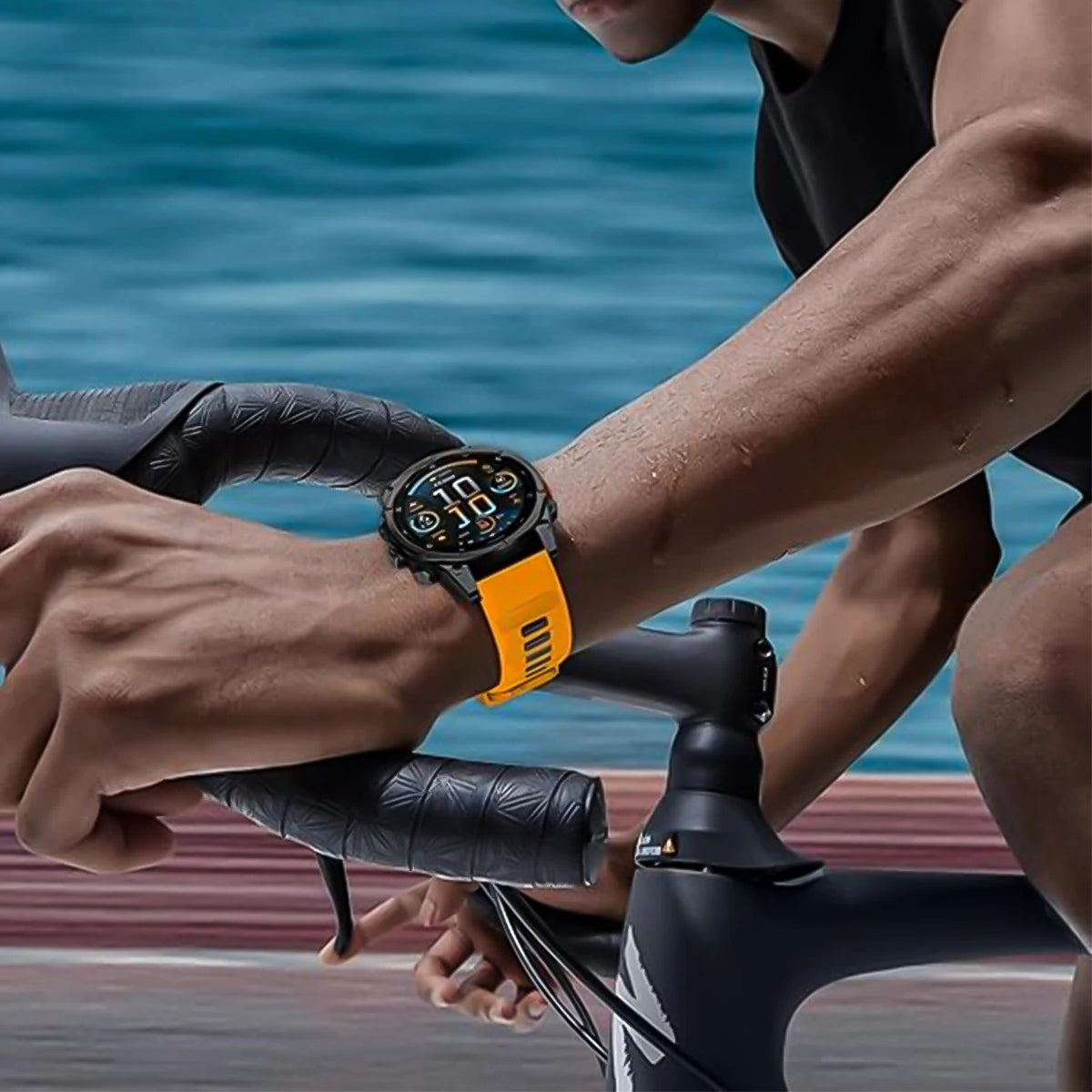 New 20/22/26mm sport Band for Garmin Fenix 8 7X 7 7Pro 7S 6X 6 6S 5X 5S Plus Enduro 2 Forerunner 955 Silicone Quick Fit Strap