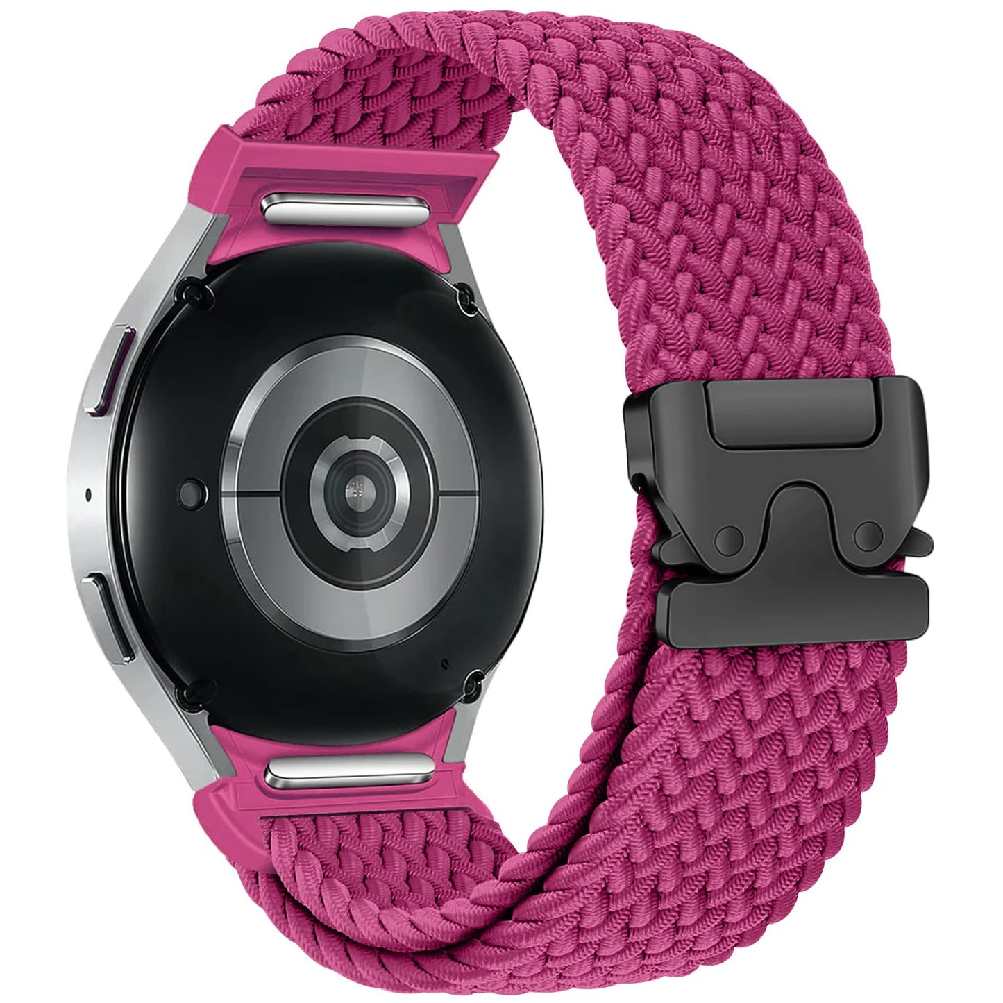 Straps For Galaxy Watch 4 classic/5 Pro/6 classic/7/FE 44mm 40mm 45 43 47 Parachute Braided Bracelet correa Galaxy watch 7 Band