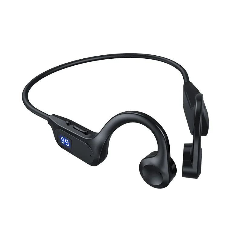 Beauddy Air Conduction Sport Headphone Wireless Earphone Bluetooth-Compatible Headset Hands-free with Mic for Running X7 Earbuds