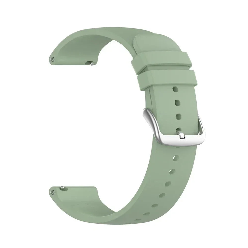 Sport 20 22mm Silicone Strap For Garmin Venu 4 45mm/Forerunner 165 265 570 Bands For Garmin Vivoactive 6 5 4/Venu 3 Sq2 Bracelet