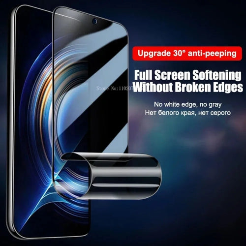 2Pcs Anti-Spy Hydrogel Film For iPhone 16 15 14 13 12 11 Pro Max Mini Plus SE 2020 X XS XR Privacy Full Cover Screen Protector