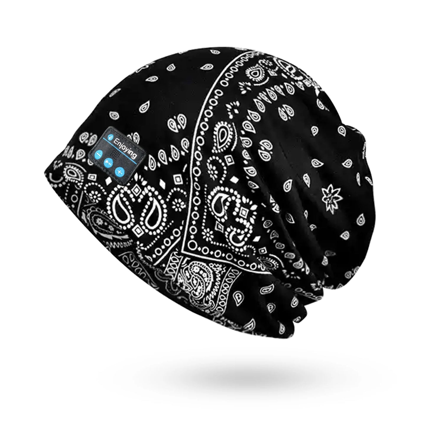 Wireless Bluetooth Earphone Music Hat Soft Fashion Outdoor Sports Running Yoga Headset Cap Breathable with Mic for Men&Women